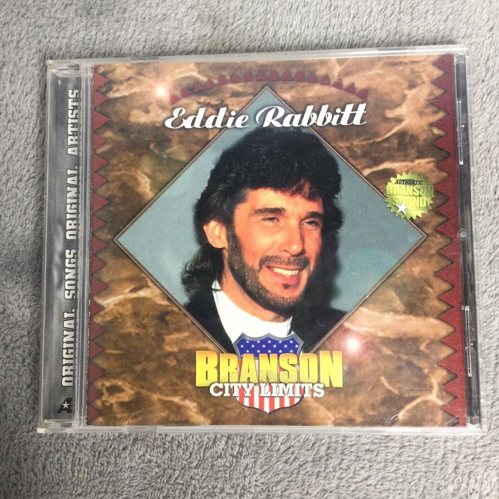Eddie Rabbitt Branson City Limits CD RARE 1995 EMI-Capitol Music‎